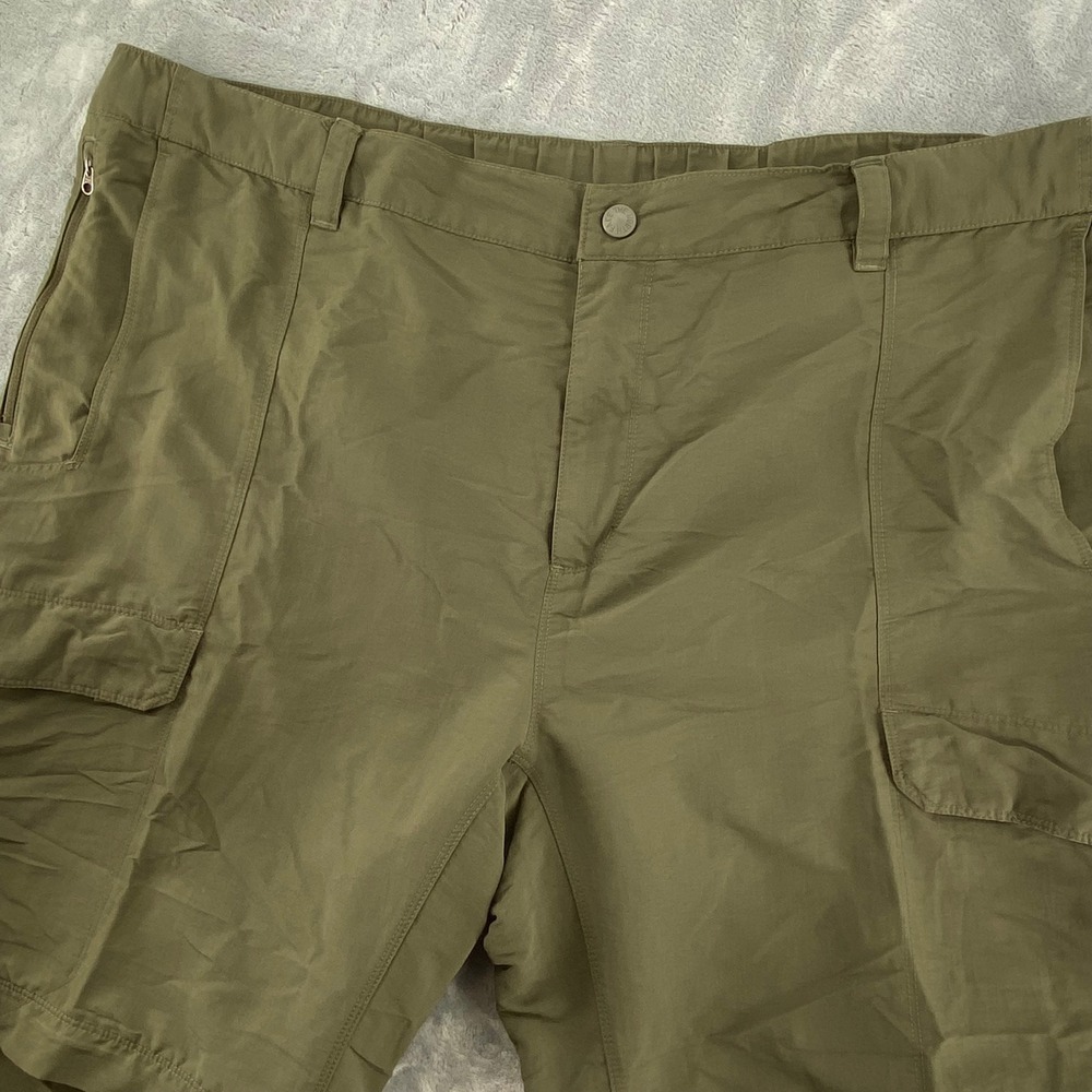 The North Face Mens XXL Short Olive Green Convertible Cargo Hiking Pants